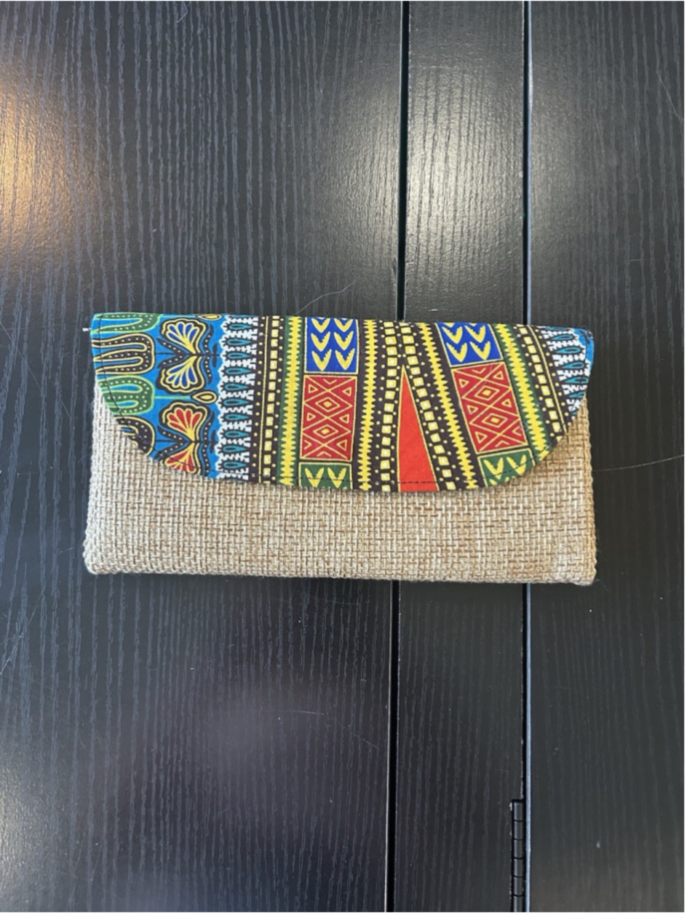 Colorful Rattan Pocketbook for Women
